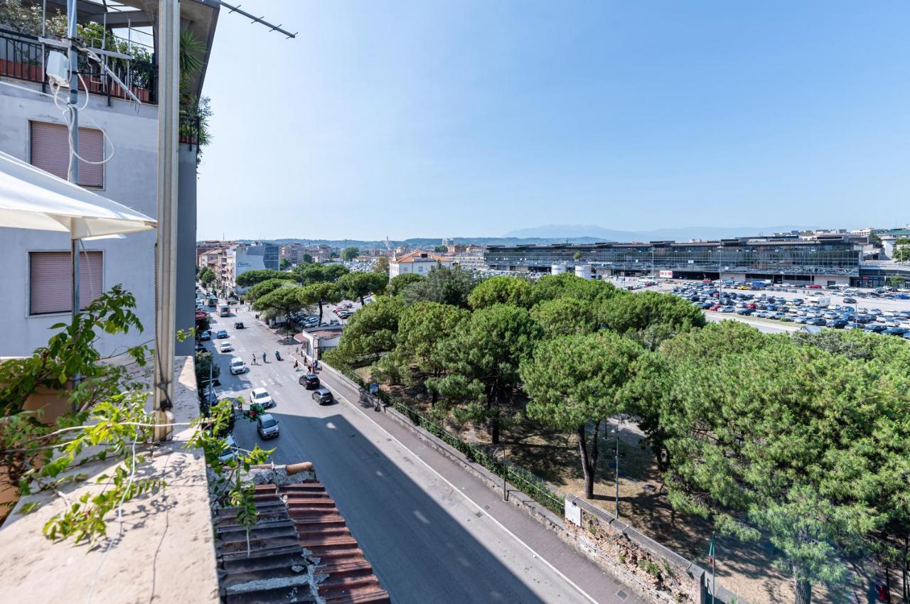 Central Station Terrace Apartment Near The Sea Pescara Exteriör bild